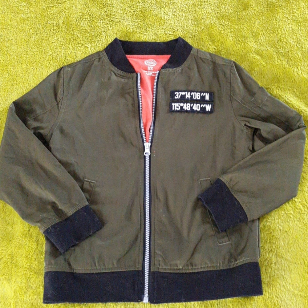 Army Green Wonder nation Jacket sz. S (6/7)